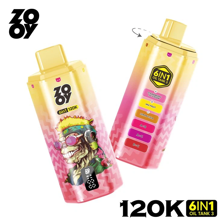 ZOOY 6 IN 1 FLAVORS 120K Electronic Cigarette